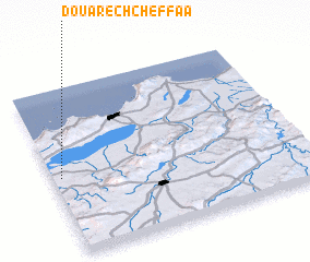 3d view of Douar ech Cheffâa