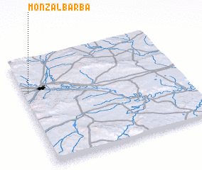 3d view of Monzalbarba