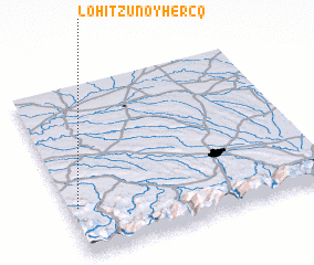 3d view of Lohitzun-Oyhercq