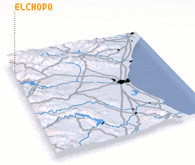 3d view of El Chopo