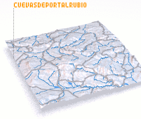 3d view of Cuevas de Portalrubio