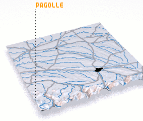 3d view of Pagolle
