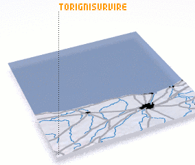 3d view of Torigni-sur-Vire