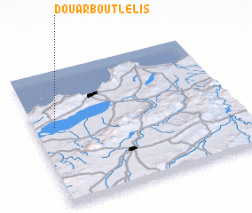 3d view of Douar Bou Tlelis