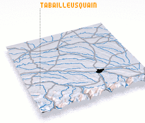 3d view of Tabaille-Usquain