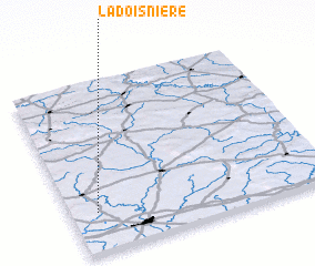 3d view of La Doisnière