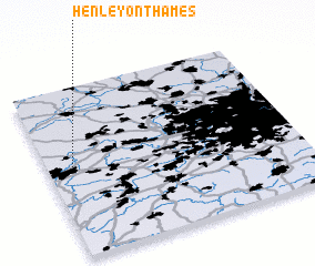 3d view of Henley on Thames