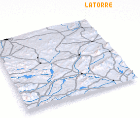 3d view of La Torre