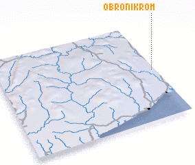 3d view of Obronikrom