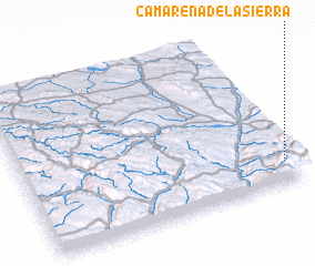 3d view of Camarena de la Sierra