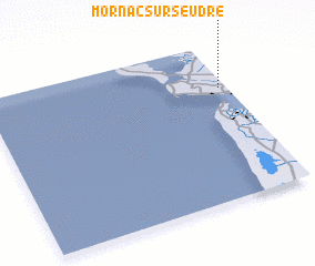 3d view of Mornac-sur-Seudre