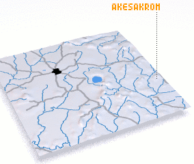 3d view of Akesakrom