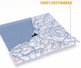 3d view of Saint-Just-Ibarre