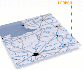 3d view of Le Breil