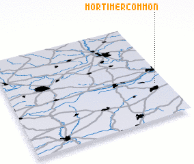 3d view of Mortimer Common