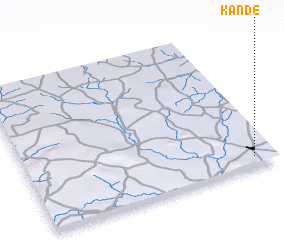 3d view of Kandé