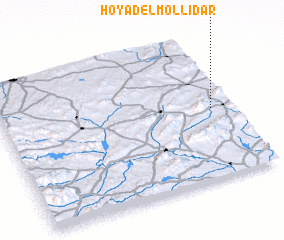 3d view of Hoya del Mollidar