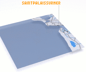 3d view of Saint-Palais-sur-Mer