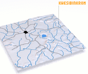 3d view of Kwesibinkrom