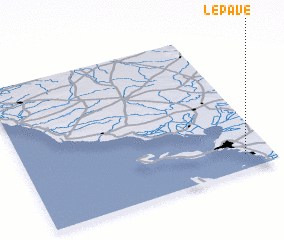 3d view of Le Pavé