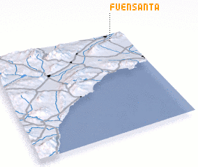 3d view of Fuensanta