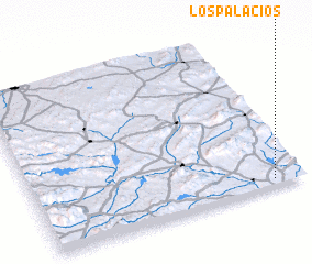 3d view of Los Palacios