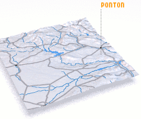 3d view of Pontón