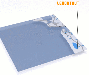 3d view of Le Montaut