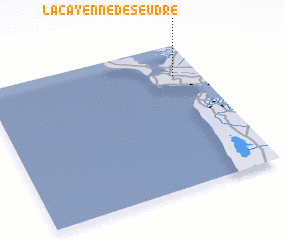 3d view of La Cayenne de Seudre