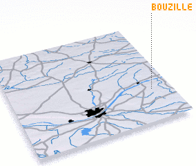 3d view of Bouzillé