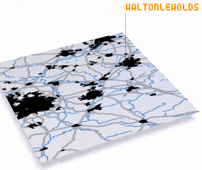 3d view of Walton le Wolds