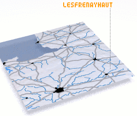 3d view of Les Frenay Haut