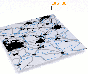 3d view of Costock