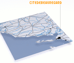 3d view of Cité de Beauregard