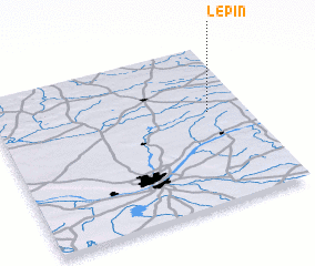 3d view of Le Pin