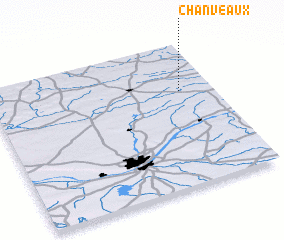 3d view of Chanveaux