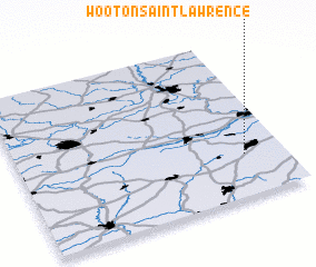 3d view of Wooton Saint Lawrence