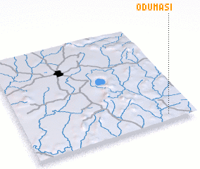 3d view of Odumasi