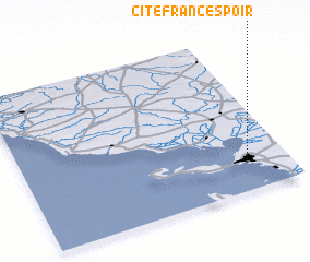 3d view of Cité Franc-Espoir