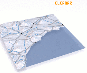 3d view of El Cañar