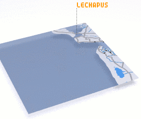 3d view of Le Chapus