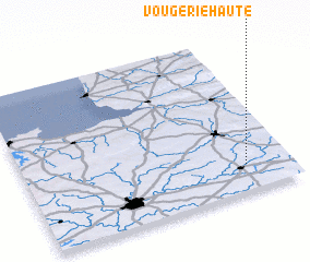 3d view of Vougerie Haute