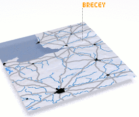 3d view of Brécey