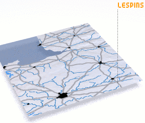 3d view of Les Pins