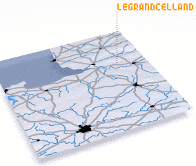 3d view of Le Grand-Celland