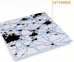 3d view of Catthorpe