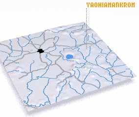 3d view of Yaohiamankrom