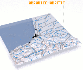 3d view of Arraute-Charritte