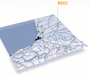 3d view of Mées