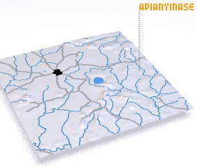 3d view of Apianyinase